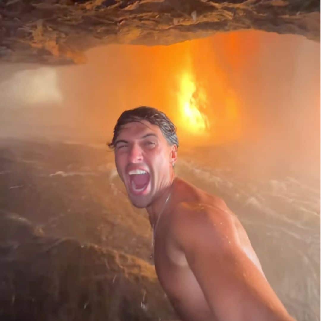 Daniel Illescas en el Parque Nacional de Canaima, Venezuela