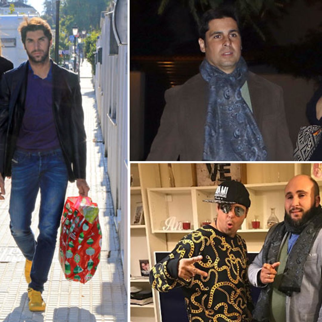 Intercambio de estilismos, regalos para todos... las fiestas más familiares (y divertidas) de los hermanos Rivera
