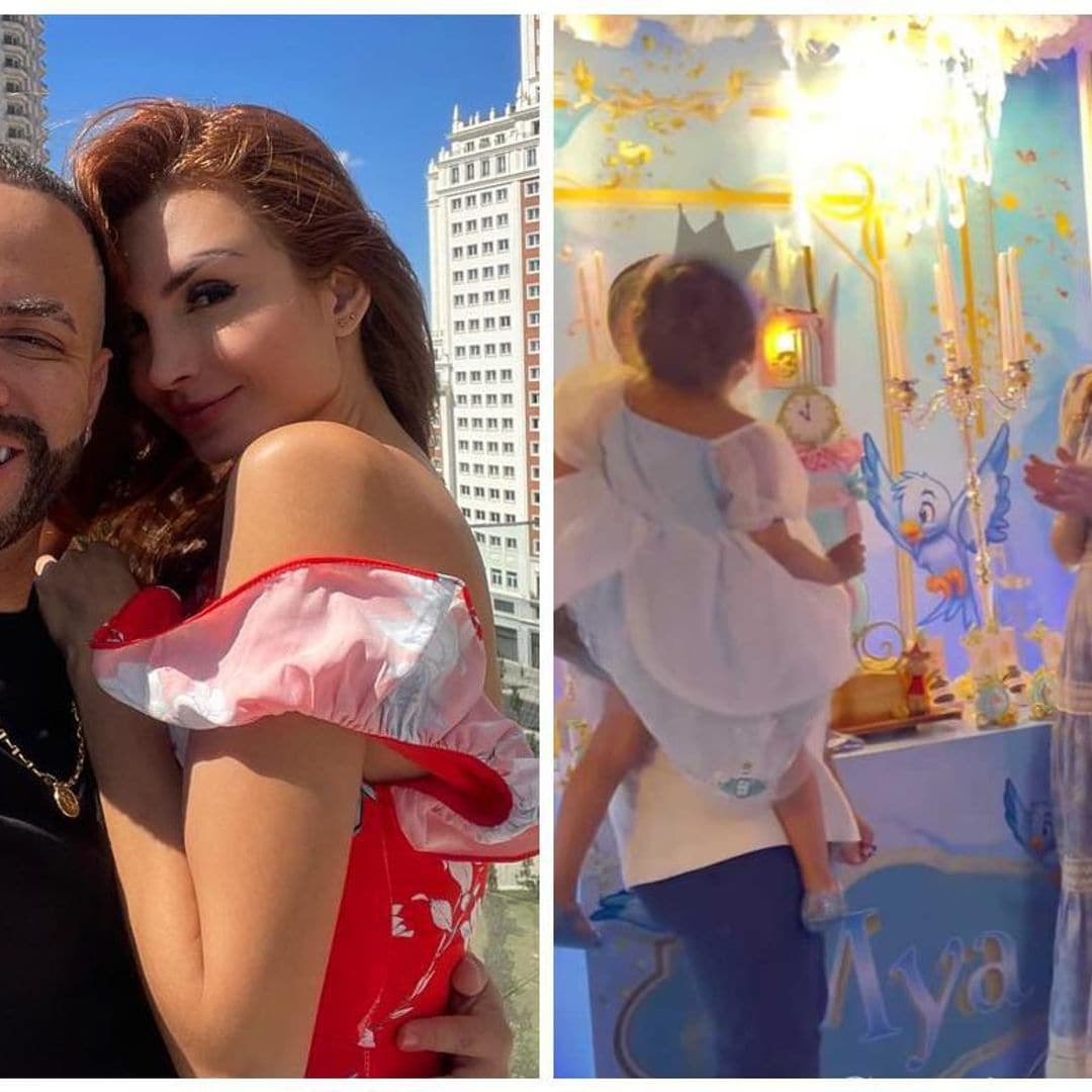 Nacho Mendoza y Melany Mille celebran el cumpleaños de su hija con una fiesta de ‘Cenicienta’