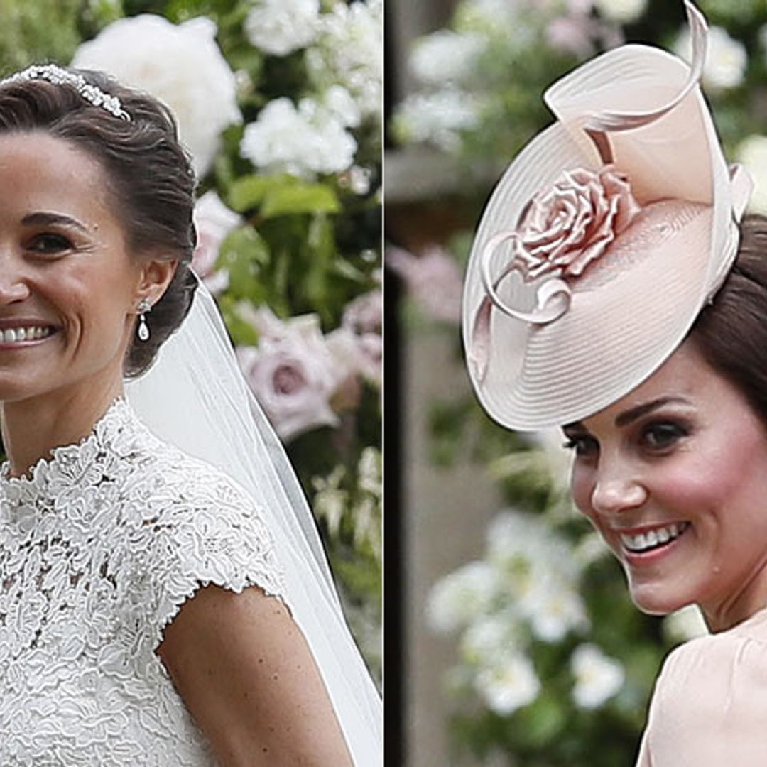 Pippa Middleton y la Duquesa de Cambridge, dos recogidos regios para un día muy especial