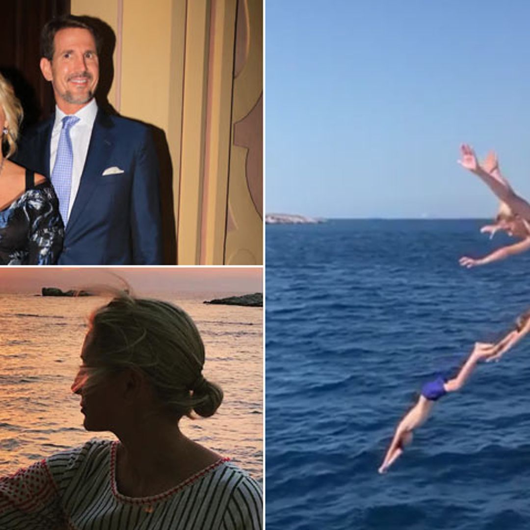 Pablo y Marie Chantal de Grecia, vacaciones de ensueño con sus hijos en el Mar Egeo