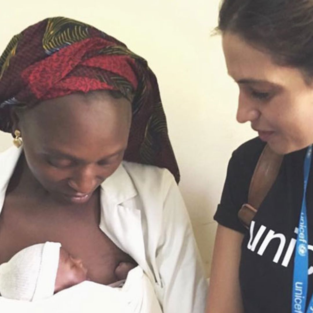 El solidario viaje de Sara Carbonero a Senegal