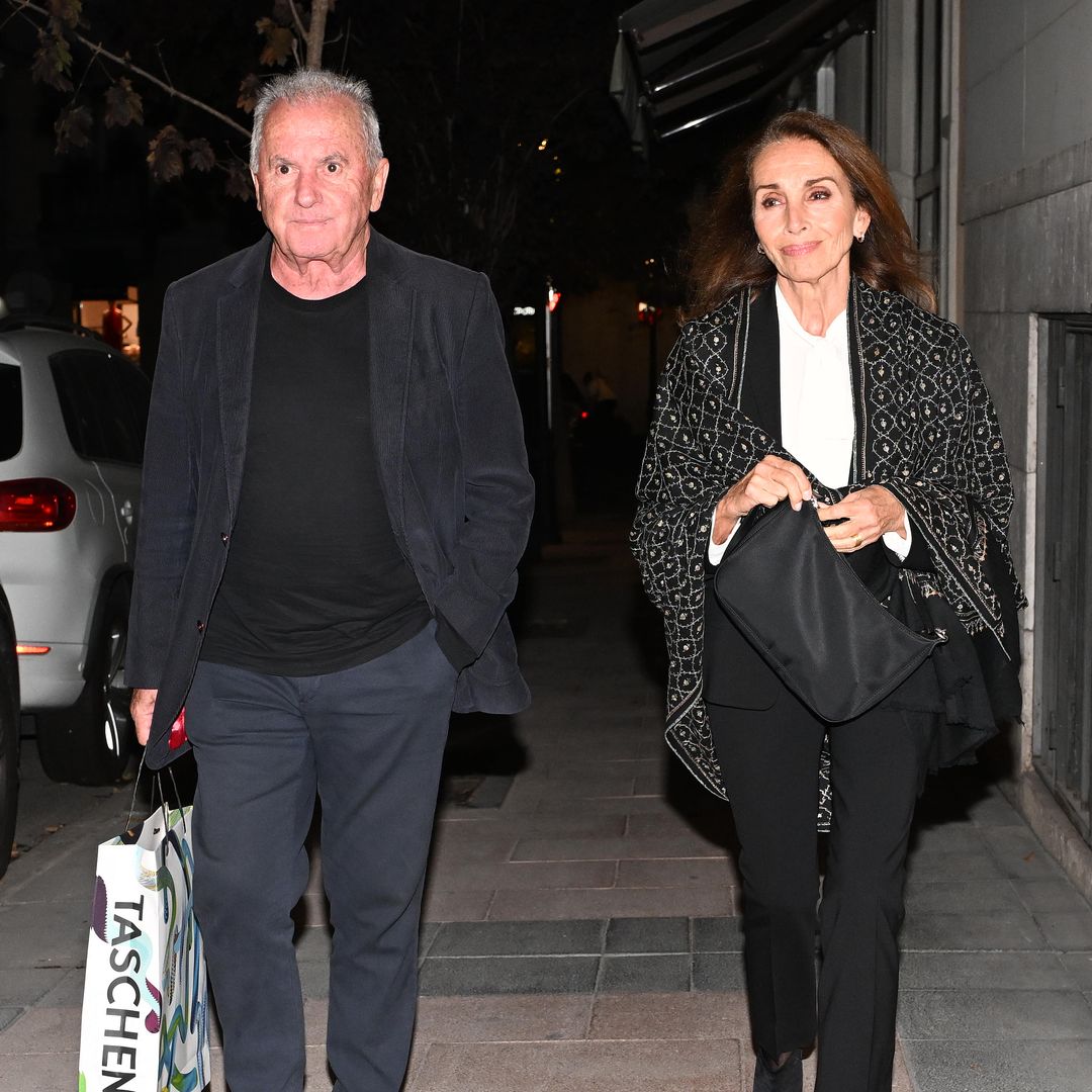 Víctor Manuel y Ana Belén llegan a la fiesta que celebra Boris Izaguirre con motivo de su 60 cumpleaños, a 29 de septiembre de 2025, en Madrid  