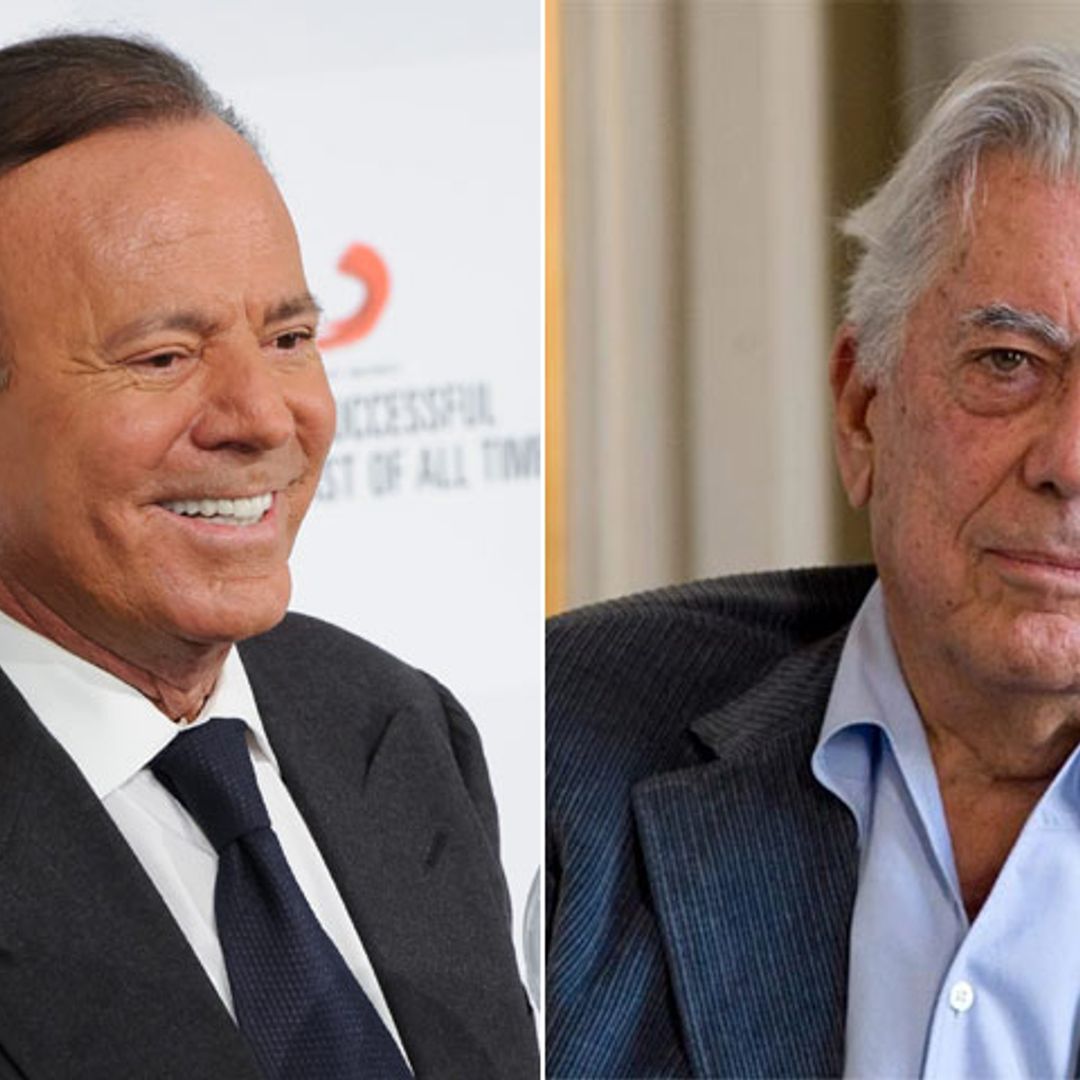 Las palabras de admiración de Julio Iglesias hacia Mario Vargas Llosa
