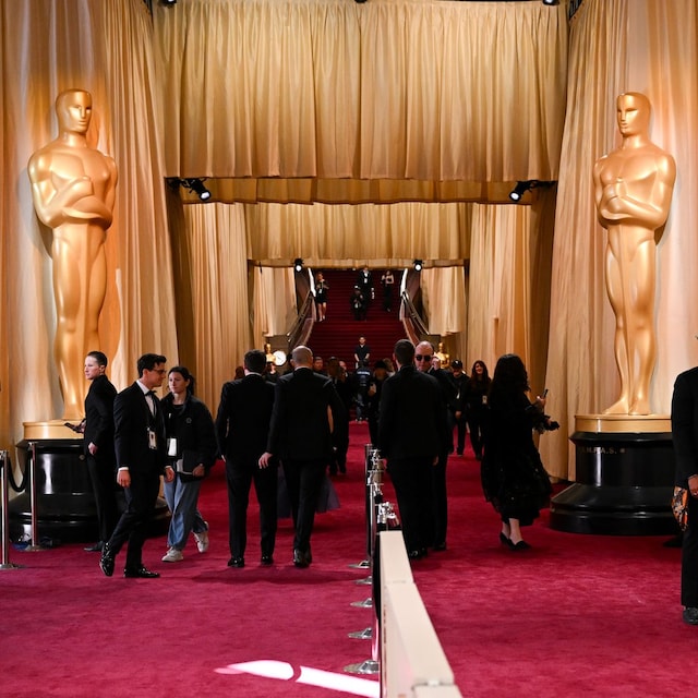 El Dolby Theatre se prepara para los Oscar