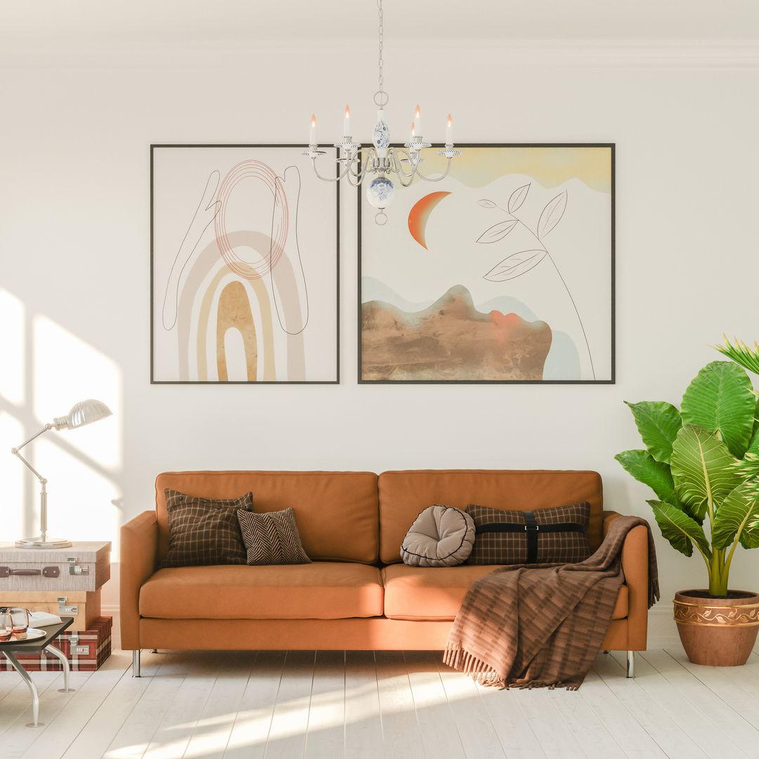 7 cuadros decorativos modernos con los que dar un toque de estilo a tu hogar