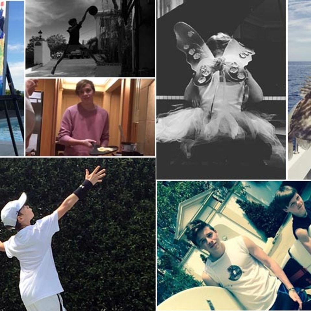 ¿Hay algo que no sepan hacer los hijos de los Beckham?