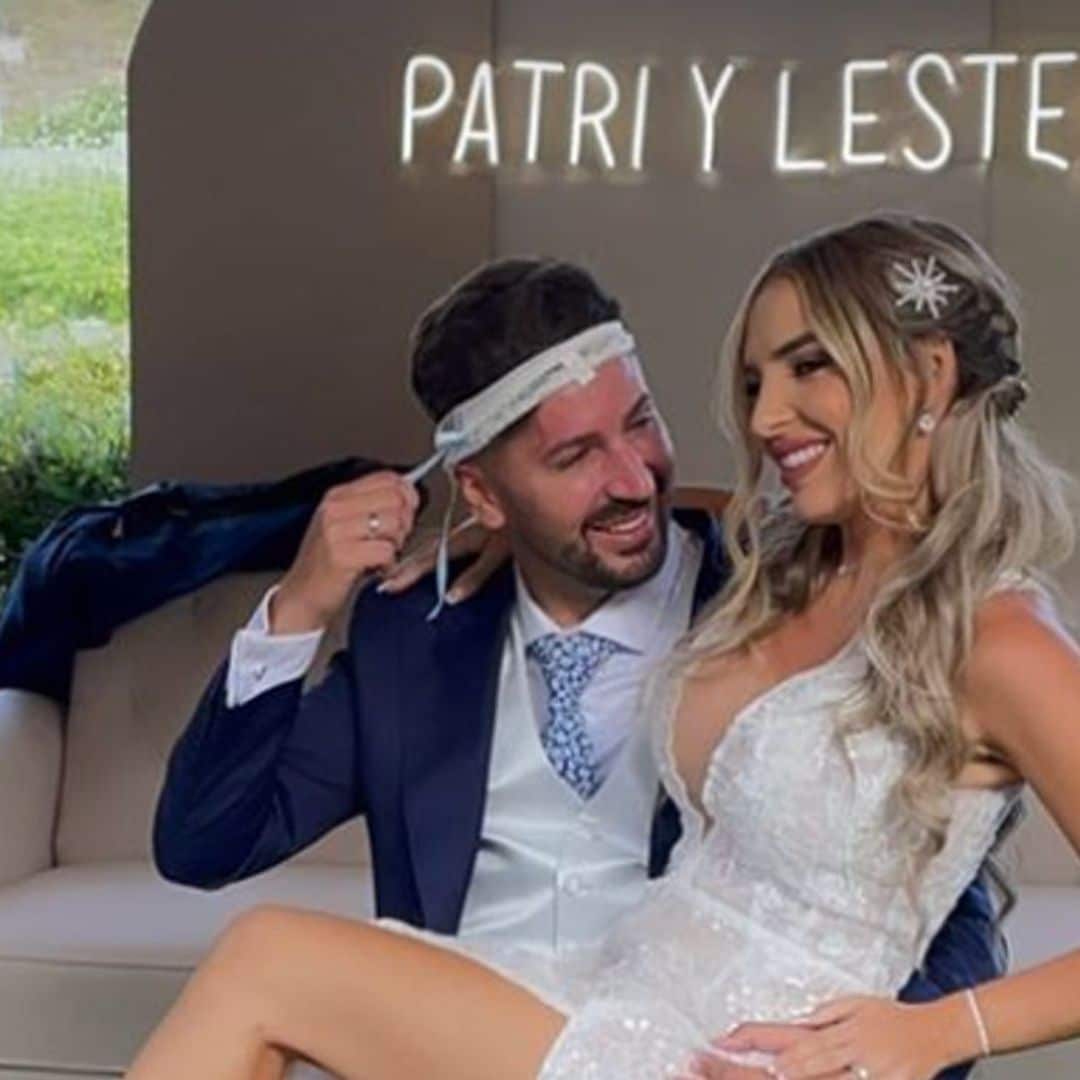 Patri y Lester, tentadora y concursante de 'La isla de las tentaciones', se dan el 'sí, quiero'
