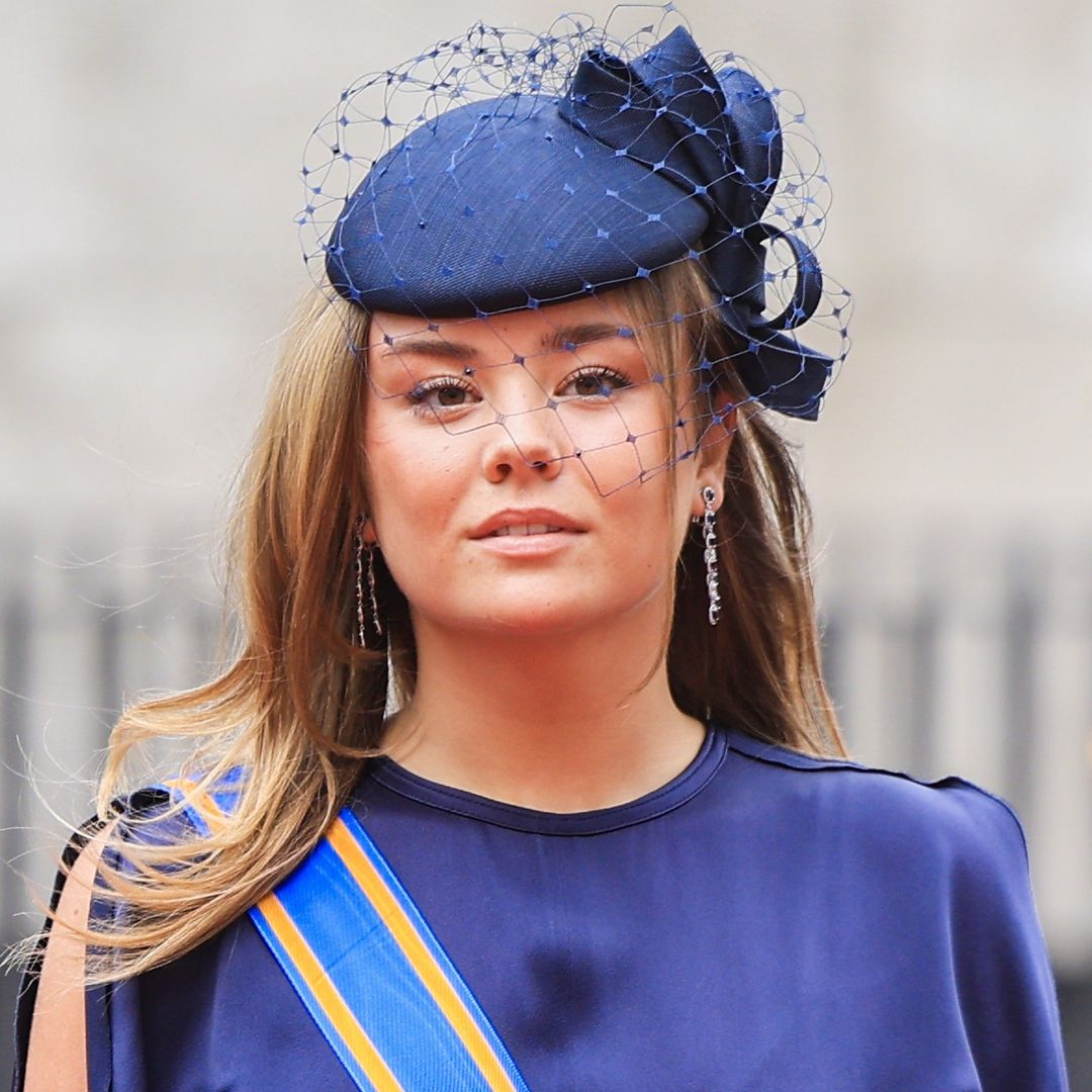 Ariane de Holanda, espectacular con el vestido de Victoria Beckham que llevó la reina Letizia en Londres