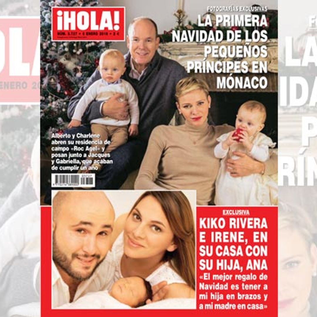 Exclusiva en ¡HOLA!, Kiko Rivera e Irene, en su casa con su hija Ana