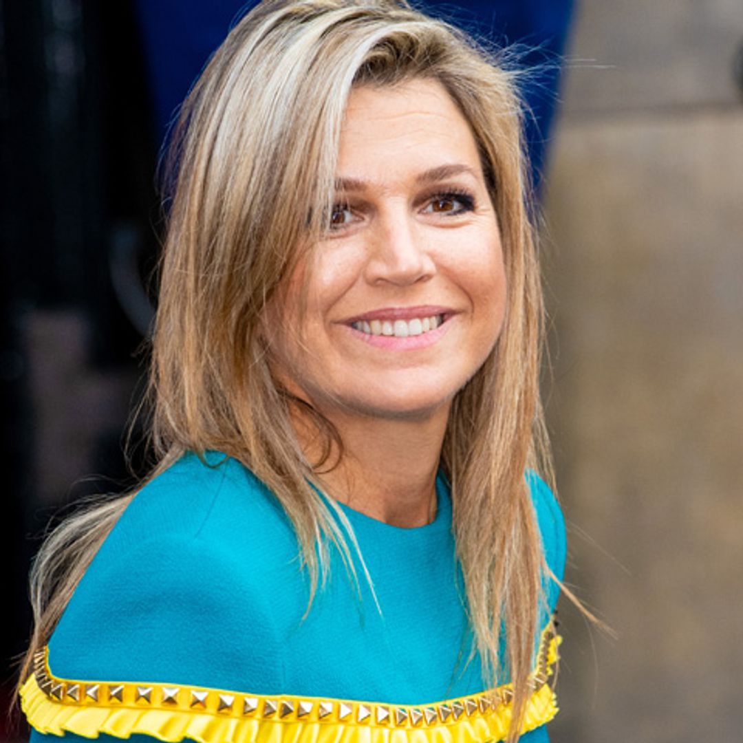 Un año más tarde, Máxima de Holanda recupera su vestido menos convencional