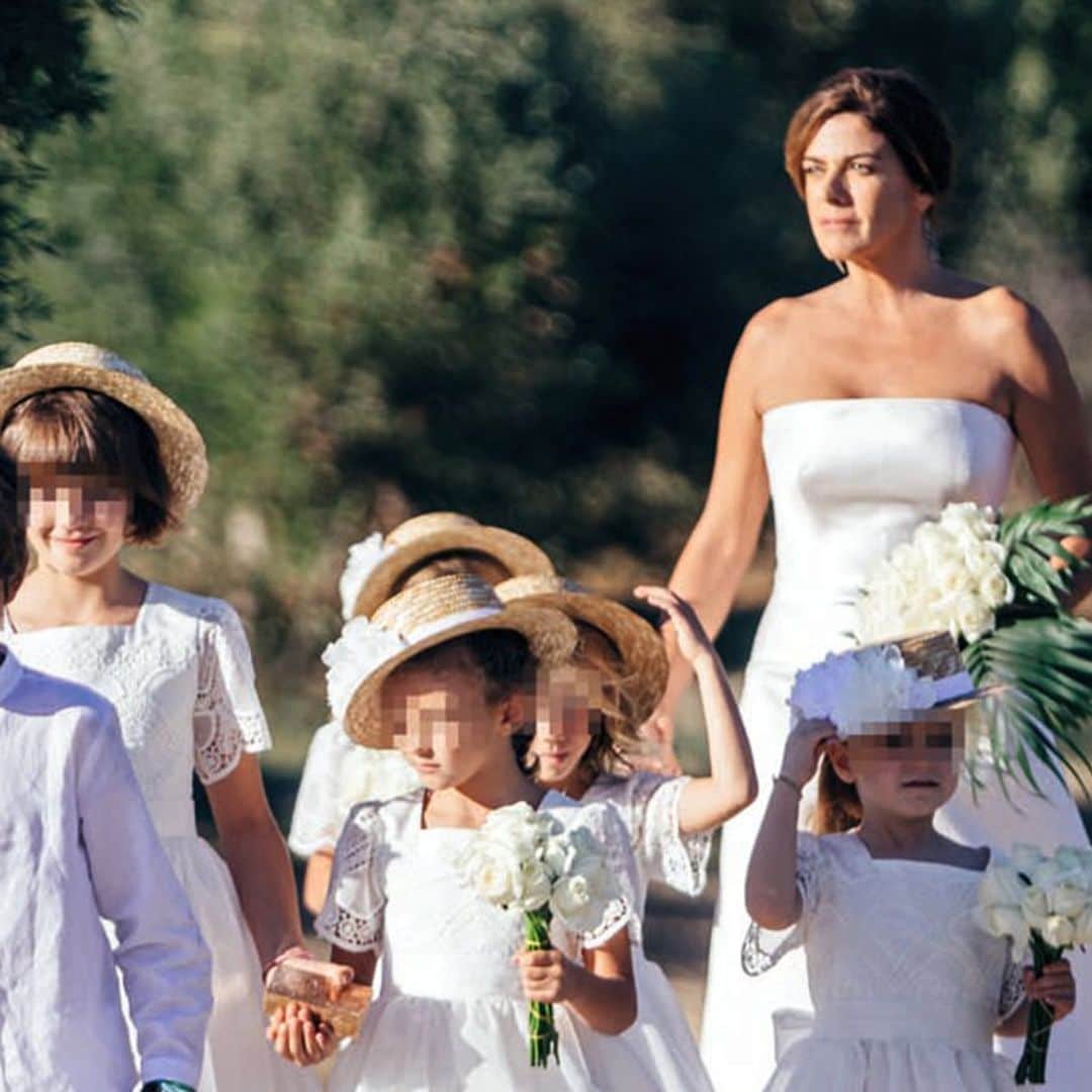 Así son los dos vestidos de novia que llevó Joana Lemos en su boda con Lapo Elkann