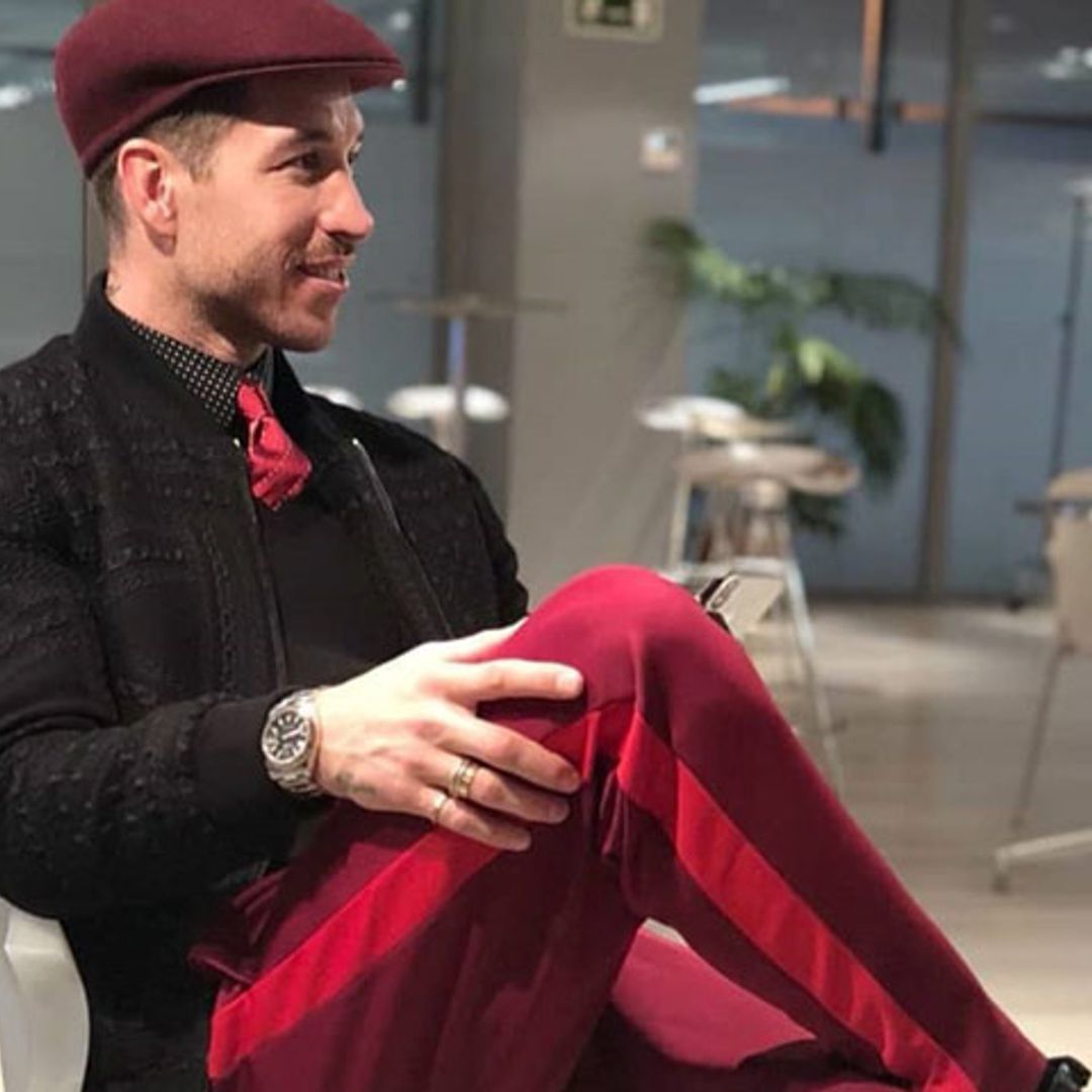 Sergio Ramos pide opinión sobre su último look en redes sociales