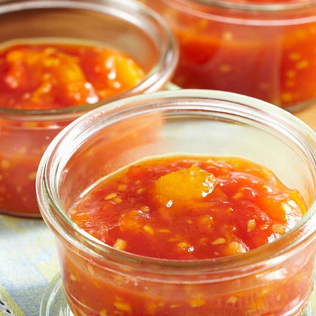 'Chutney' de tomate y albaricoque