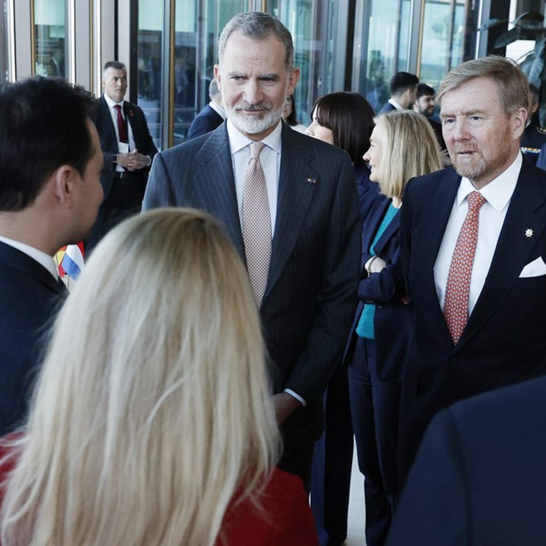 La agenda del rey Felipe y Guillermo de Países Bajos centrada en ciberseguridad, energía y clima
