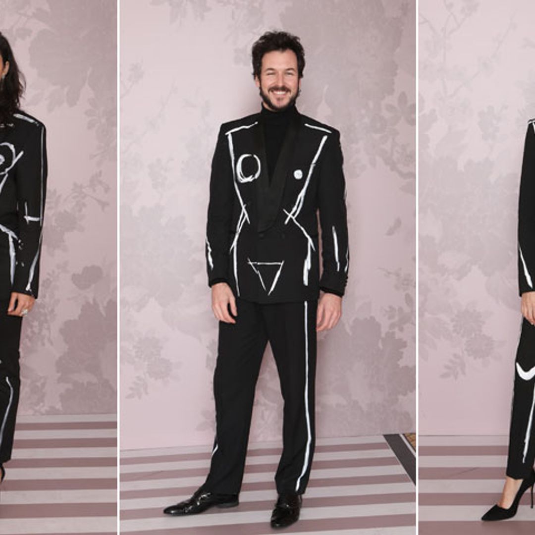 ¿Casualidad? Cinco estrellas coinciden con el traje más reivindicativo de la noche