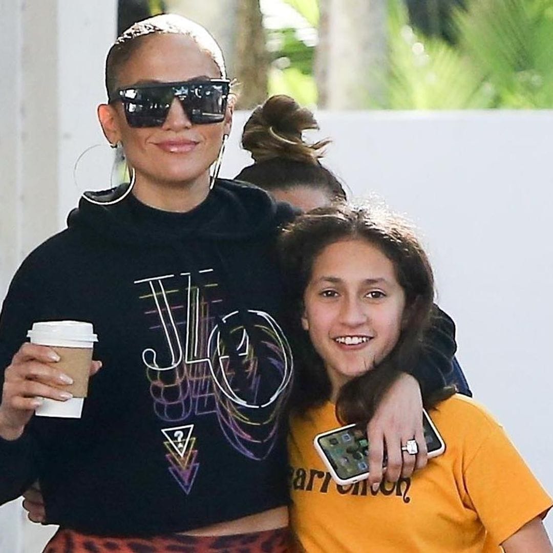 Emme, la hija de Jennifer Lopez, lleva una vida de mini celebridad