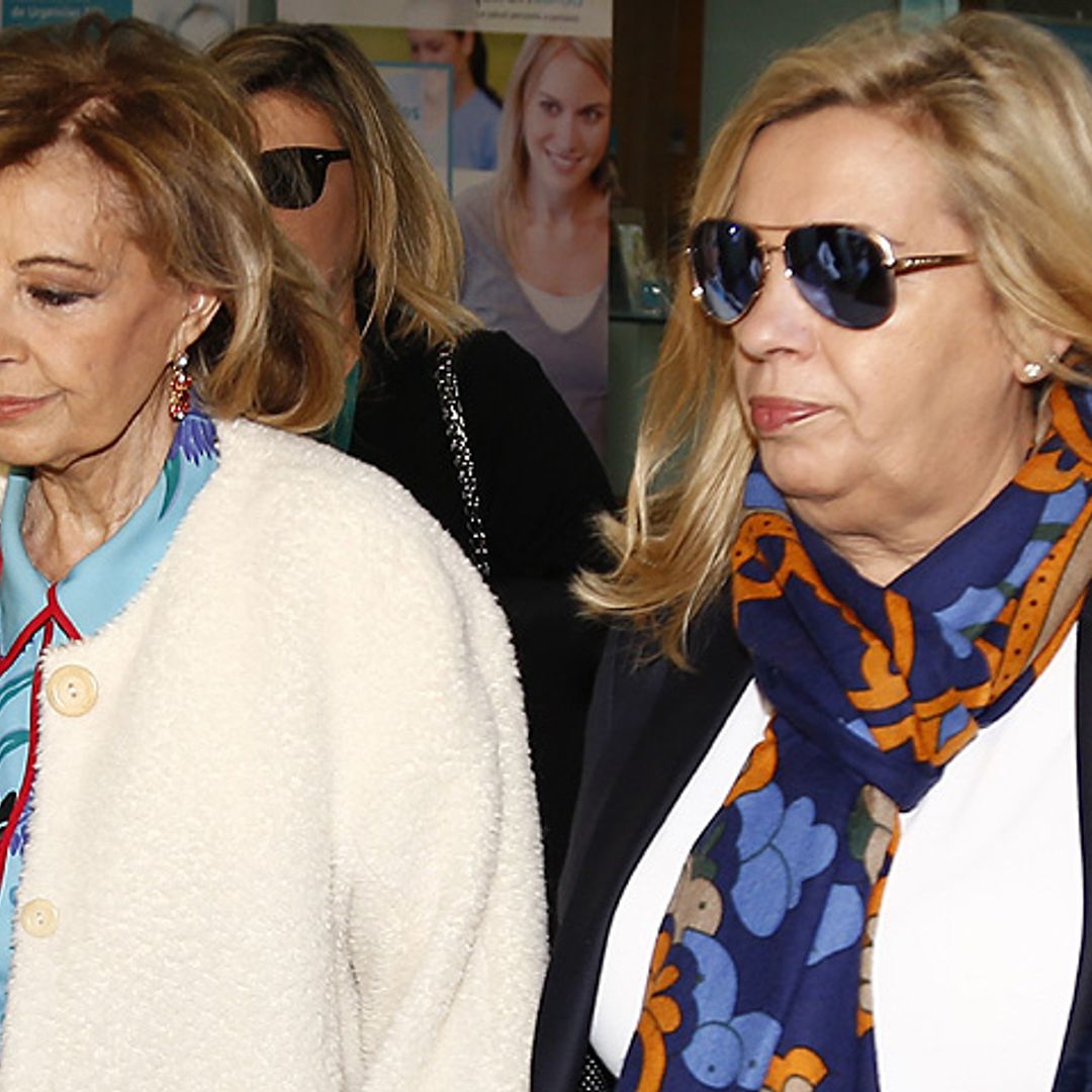 La emoción de María Teresa Campos a su salida del hospital
