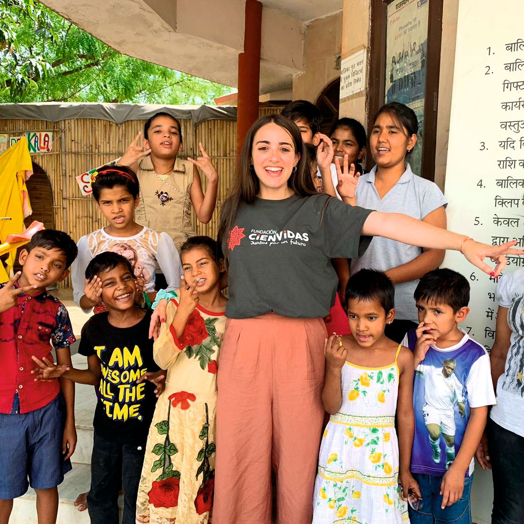 Proyecto solidario de la ONG Fundación Cienvidas en la India