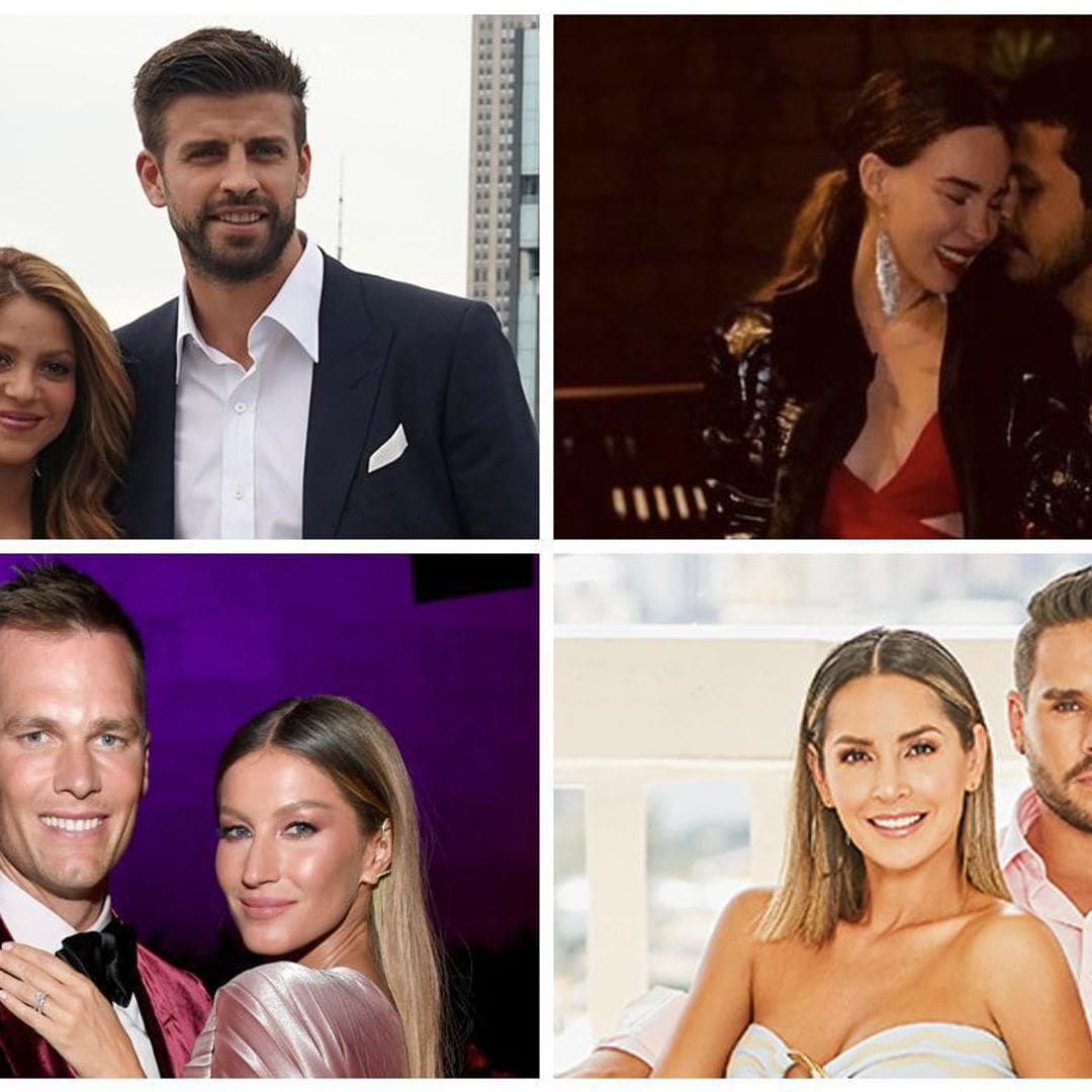 Parejas que no sobrevivieron al 2022: las rupturas de los famosos