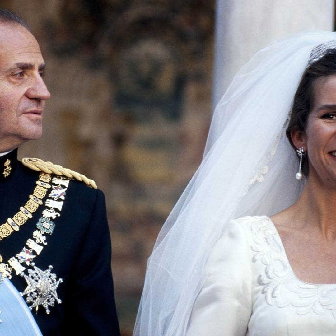 El banquete nupcial de la infanta Elena y Jaime de Marichalar