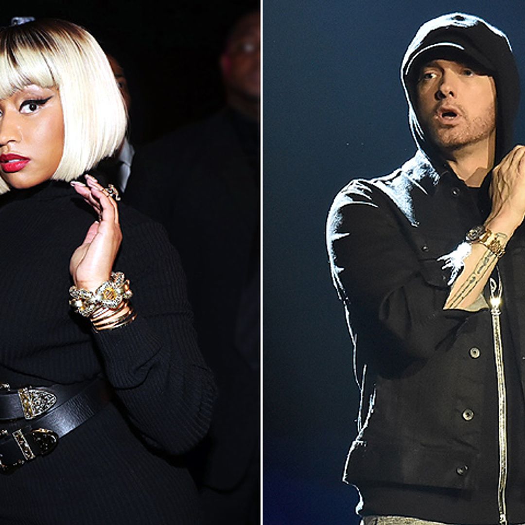 ¿Amor o música? Eminem y Nicki Minaj avivan los rumores de romance con sus mensajes en redes