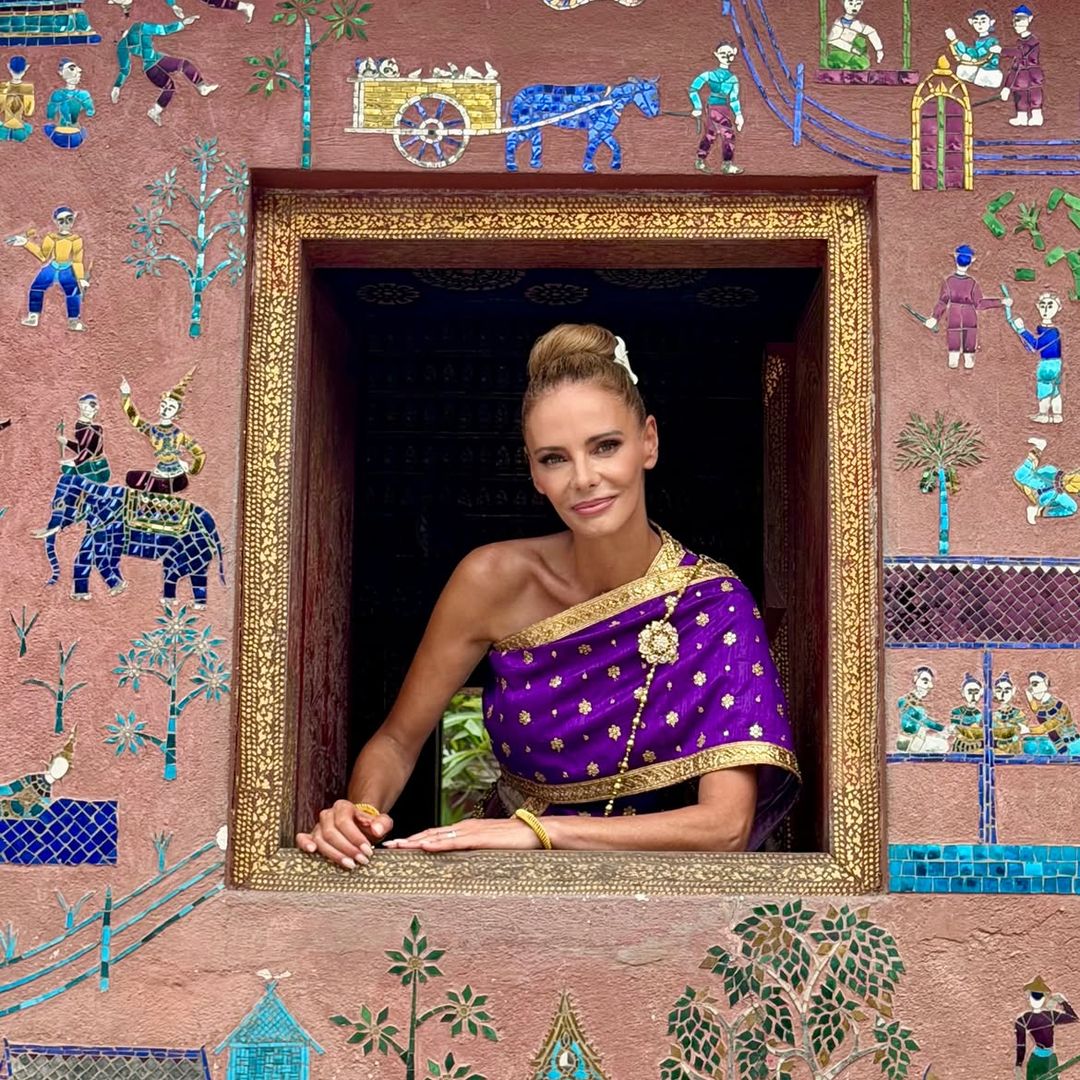 Paula Vázquez en Luang Prabang, la histórica ciudad declarada Patrimonio de la Humanidad por la Unesco, Laos