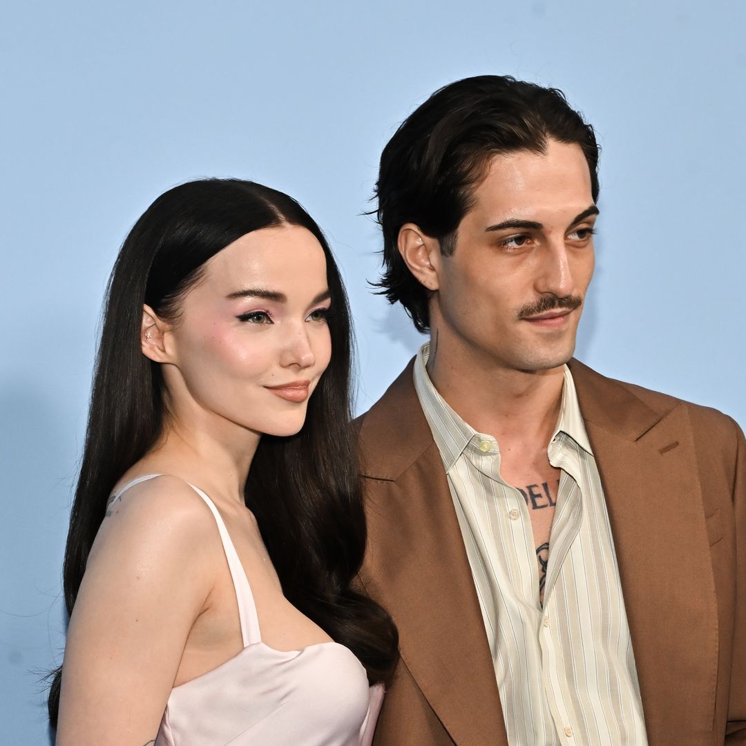 Dove Cameron y Damiano David recientemente en un estreno