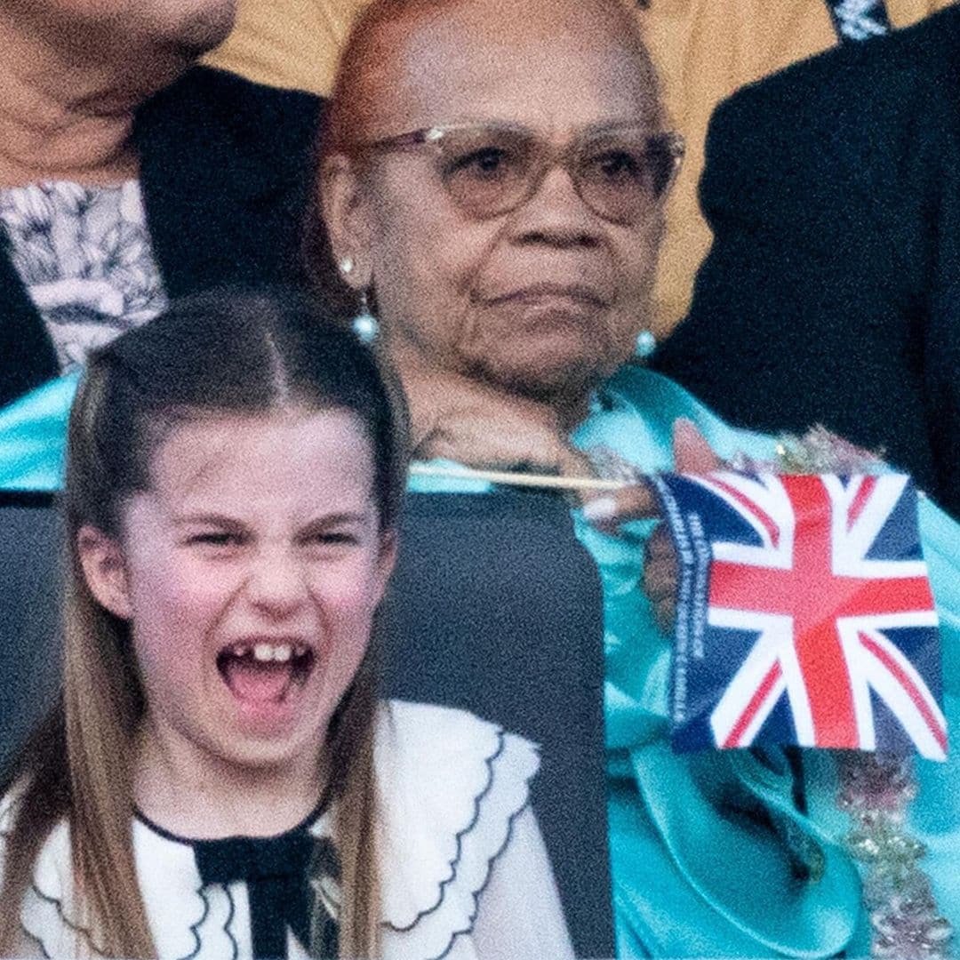 La princesa Charlotte disfrutó al máximo de Katy Perry en el concierto tras la coronación
