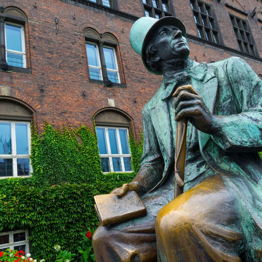 Escultura de Hans Christian Andersen, Copenhague, Dinamarca