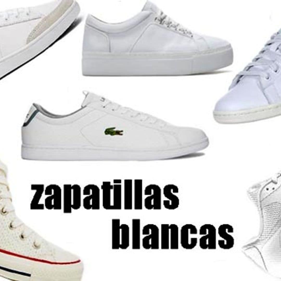 ¡Alerta accesorios!: No sin mis zapatillas blancas