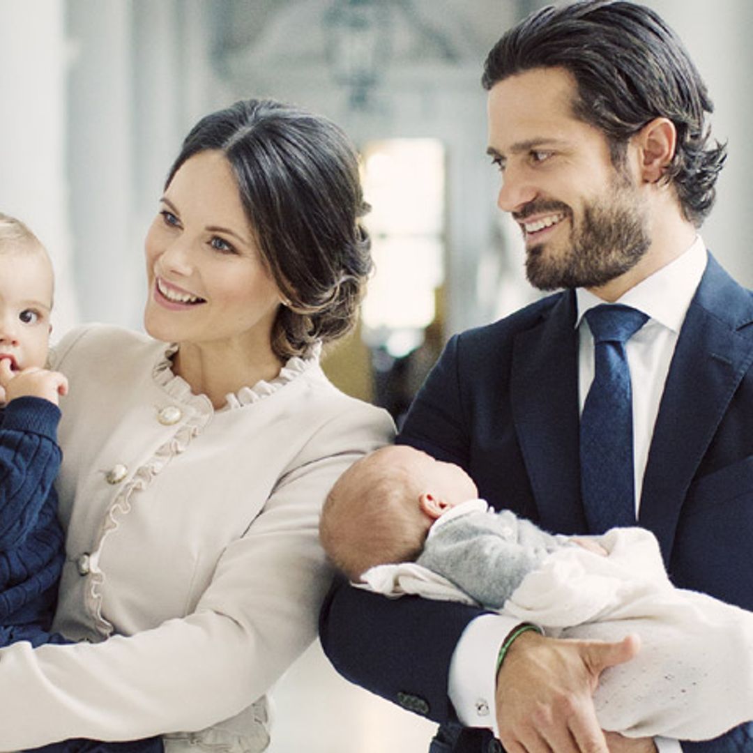 ¡Adorables! Carlos Felipe y Sofia de Suecia presumen de familia