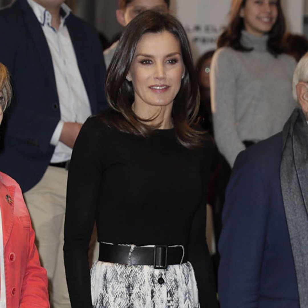 Doña Letizia recicla el 'best seller' de Zara con el que triunfó hace 3 meses