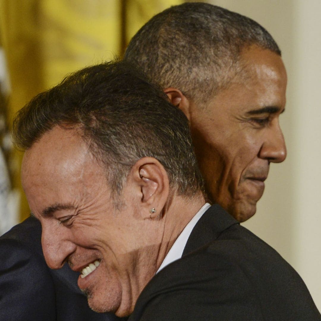 Los Obama, fans incondicionales de Bruce Springsteen, viajarán a Barcelona para acudir al concierto de 'El Boss'