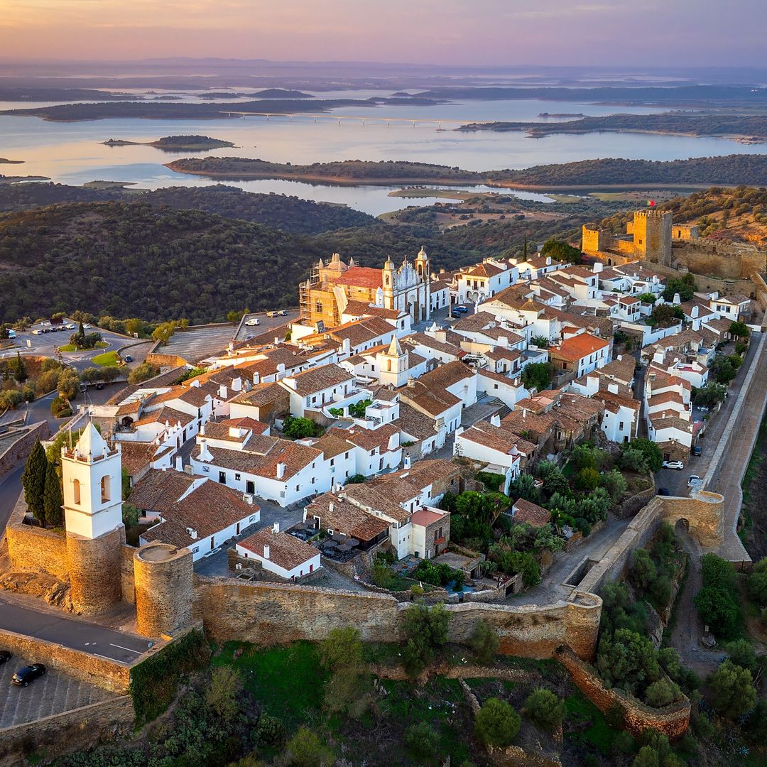 Panorámica de Monsaraz, Portugal