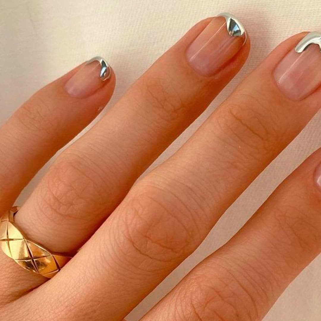 Vas a volverte super fan de la manicura cromada, la favorita de Zendaya