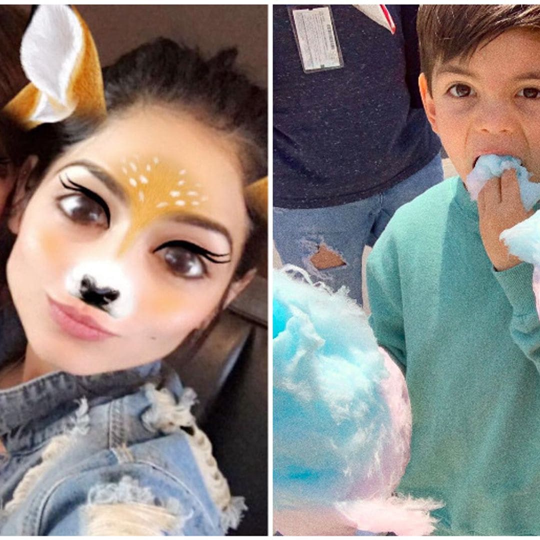 ¡Como niña! Los momentos más divertidos de Alejandra Espinoza junto a su hijo Matteo