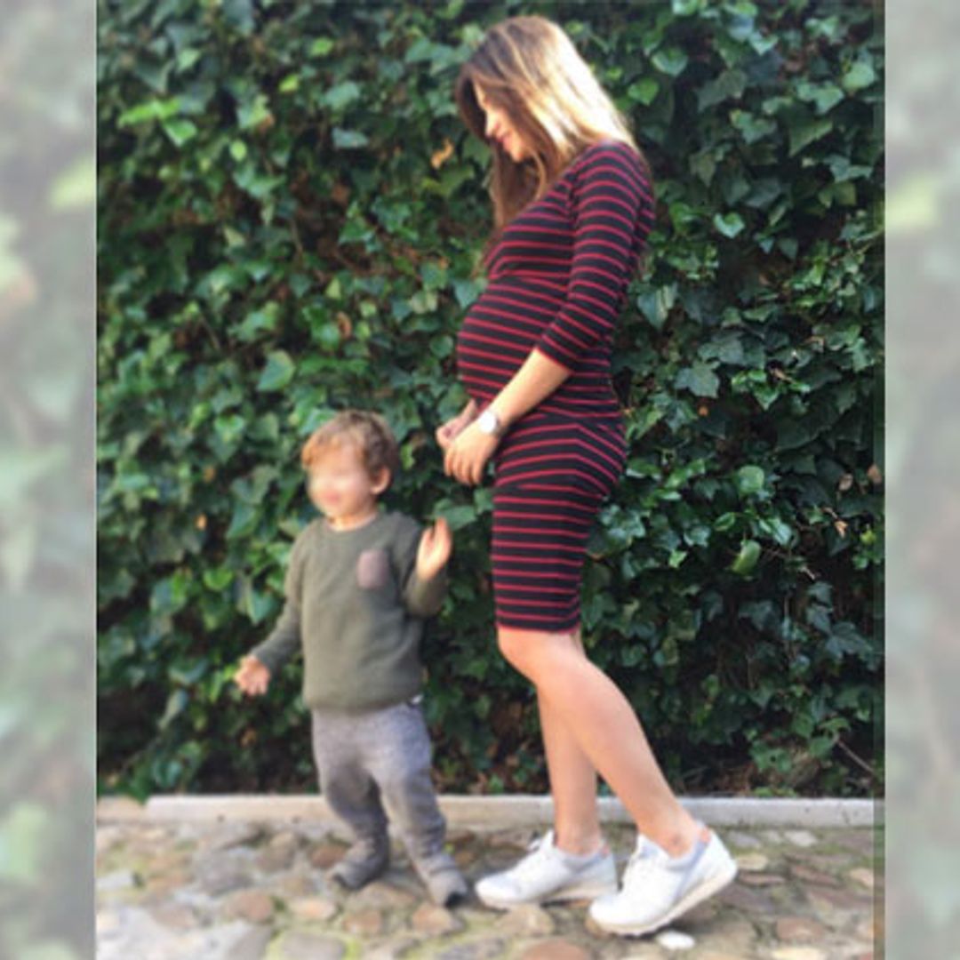 Sara Carbonero muestra su embarazo... y la otra 'curva' de su felicidad