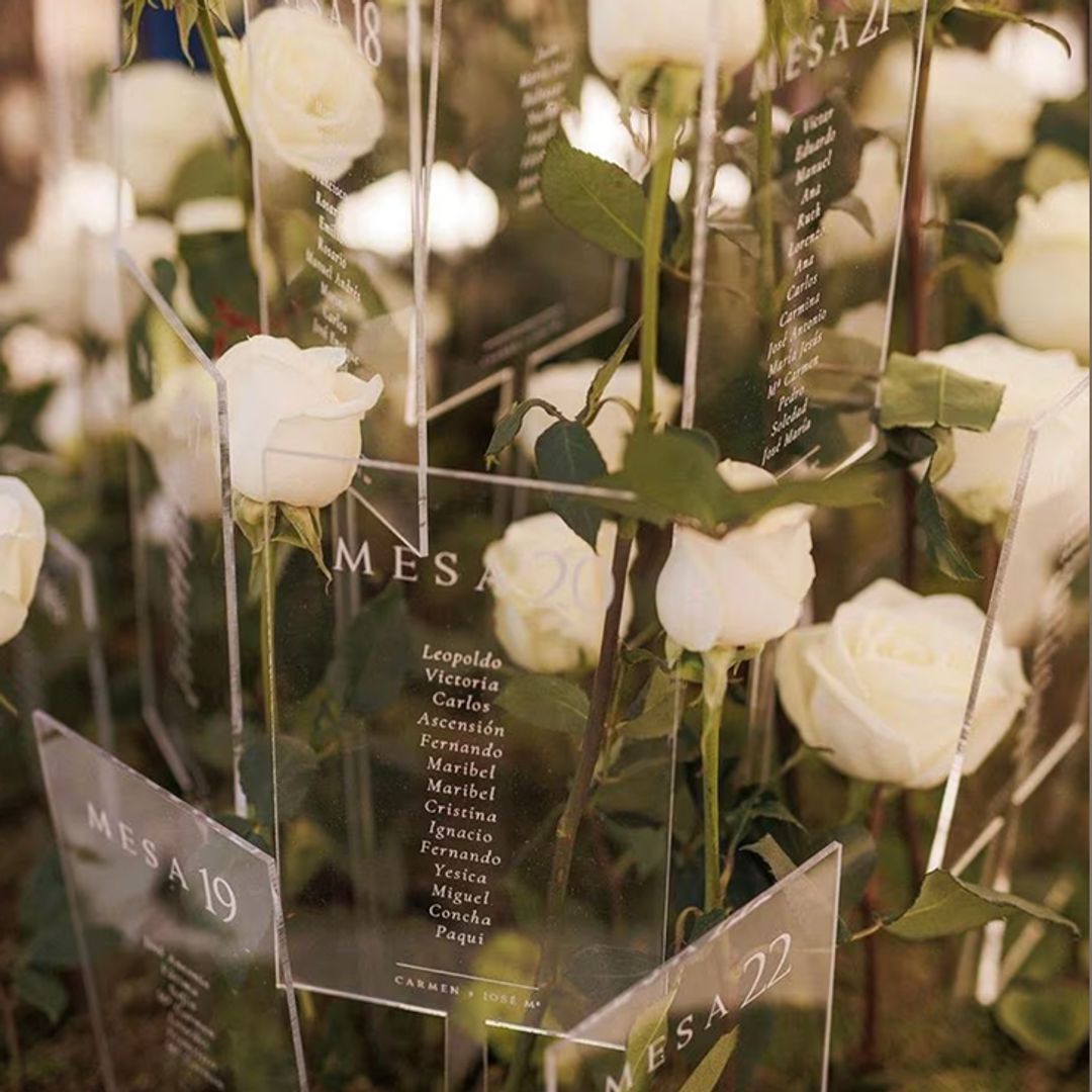 'Seating plan': 12 ideas originales que enamorarán a las novias más románticas