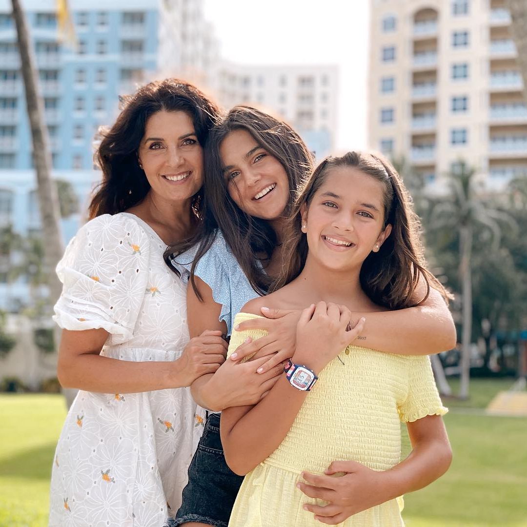 Mayrín Villanueva, orgullosa de ver a su hija sobre el escenario