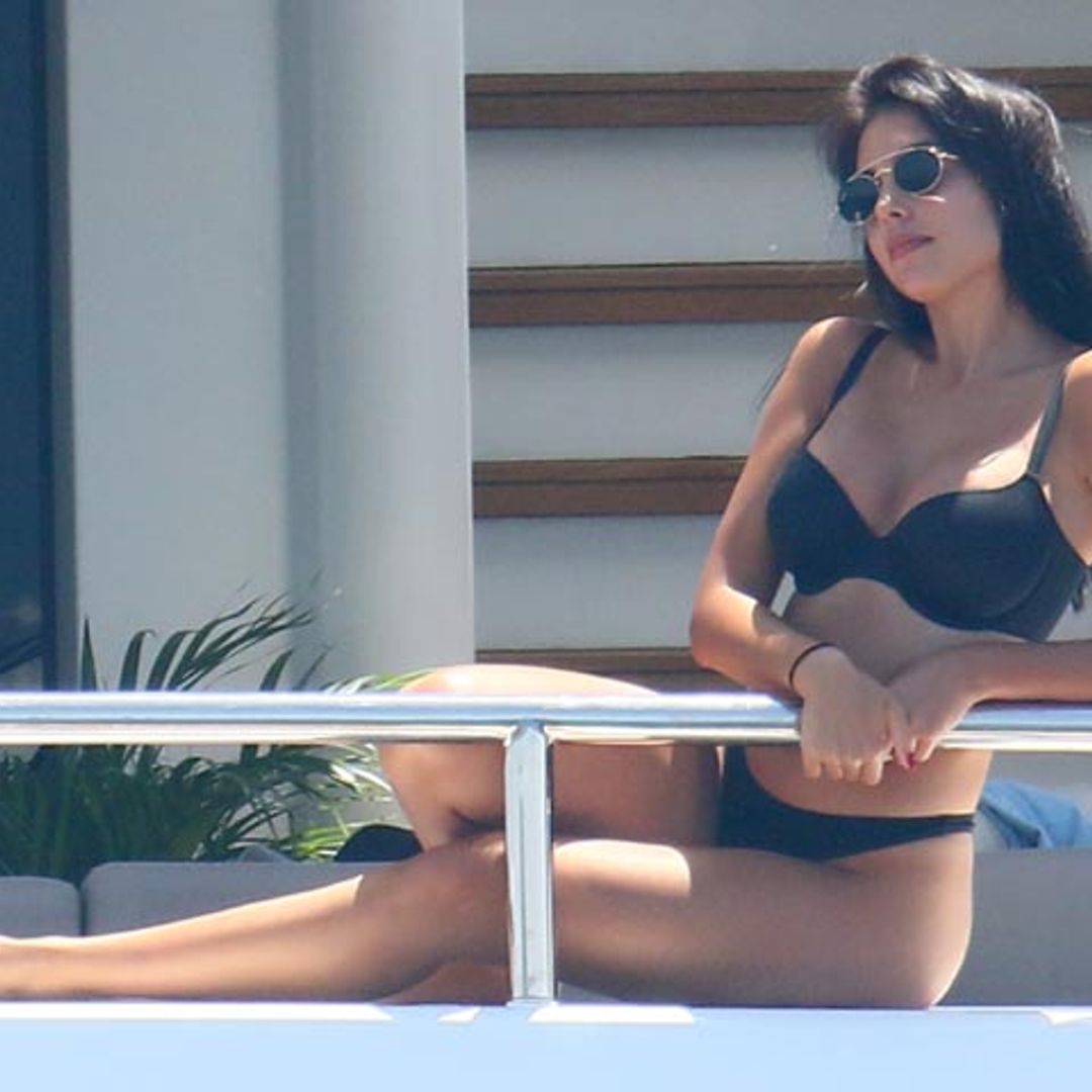 Georgina Rodríguez y su posado en alta mar con un bikini asequible