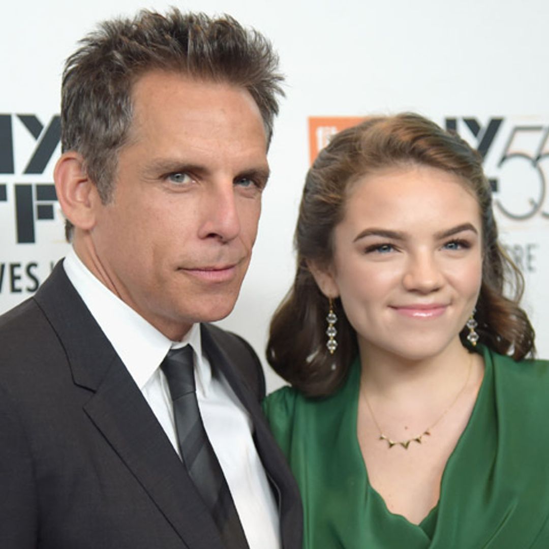 Ben Stiller presume de hija en la alfombra roja