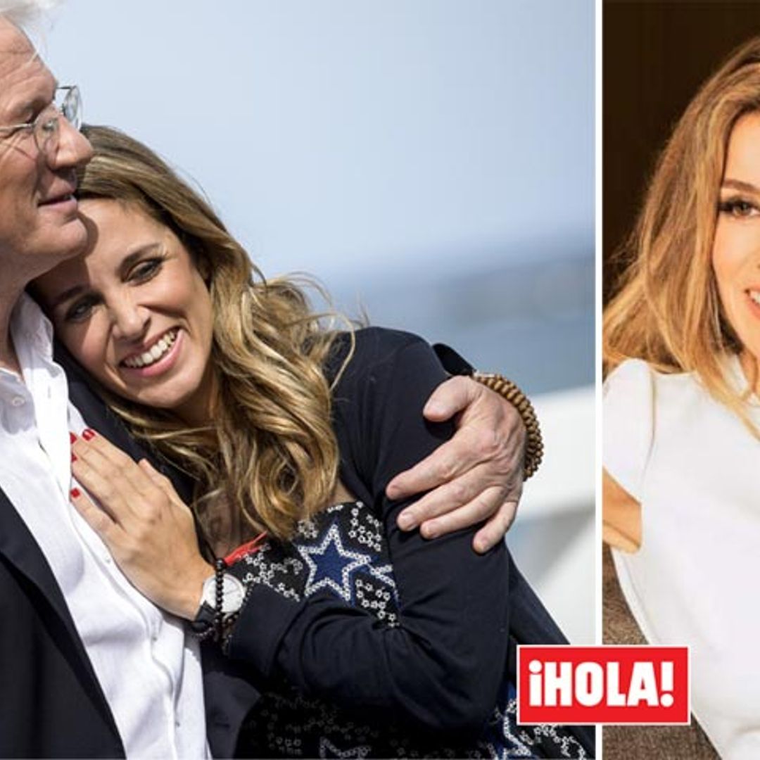 Exclusiva en ¡HOLA!, Richard Gere y Alejandra Silva, su declaración de amor: 'Nuestro Karma se atrajo cuando nos vimos'