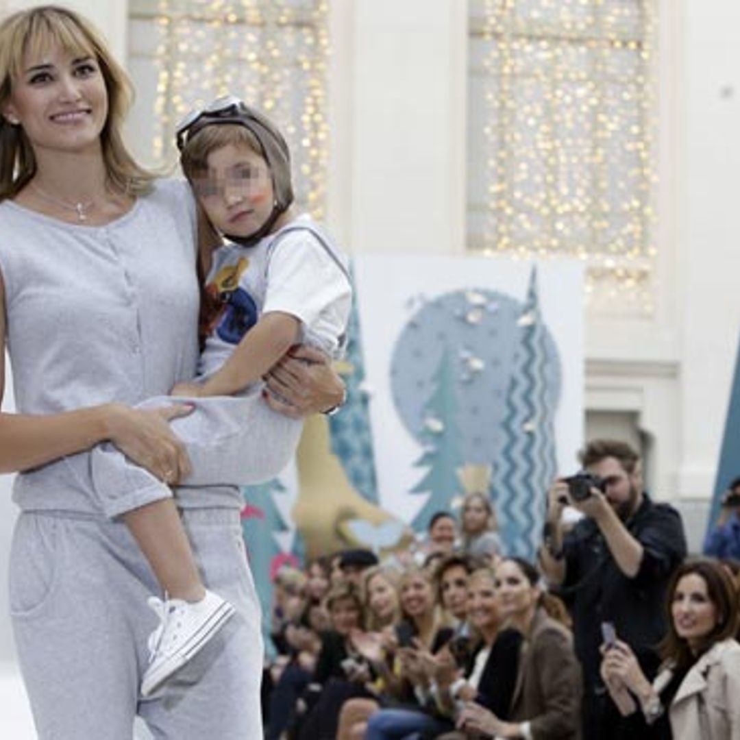 Un día 'mágico' para Alba Carrillo y su hijo Lucas