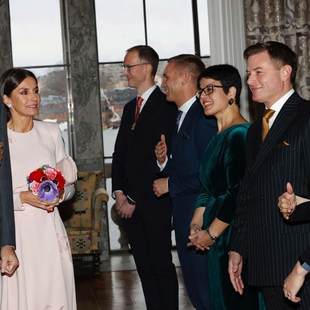Los Reyes reciben la llave de oro de Estocolmo tras un almuerzo cargado de simbolismo