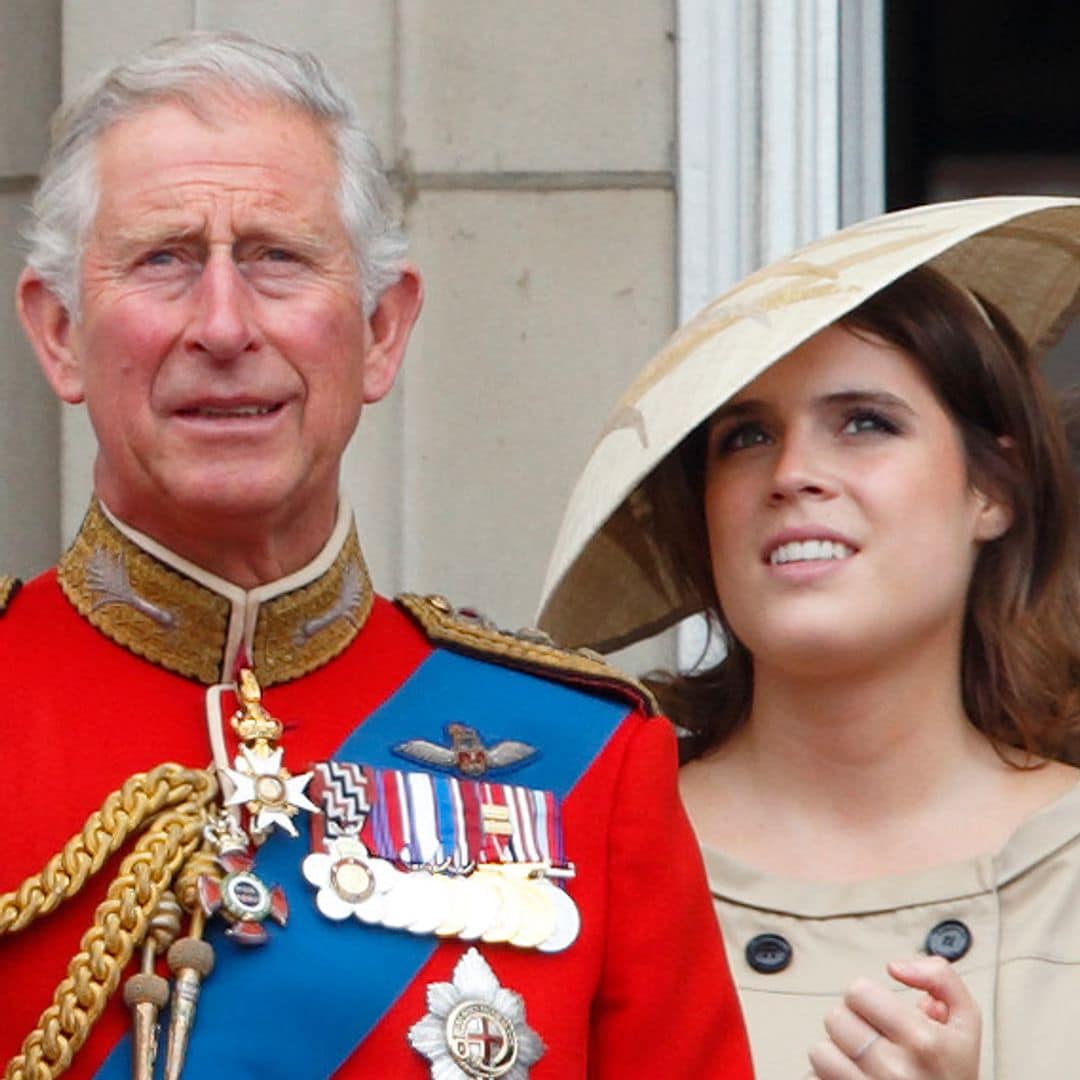 Los hijos de la princesa Eugenia, invitados de excepción al helicóptero del rey Carlos III