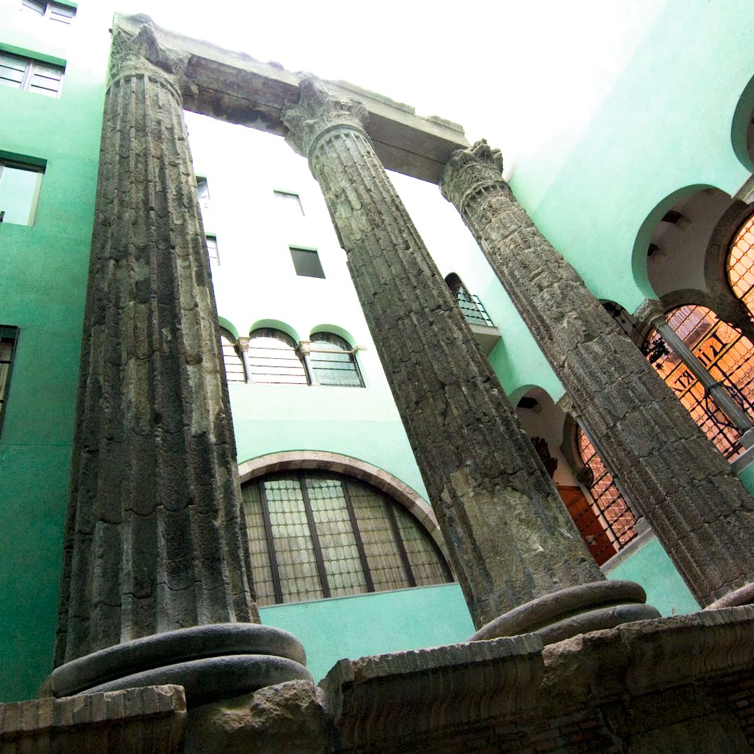 Templo de Augusto en Barcelona