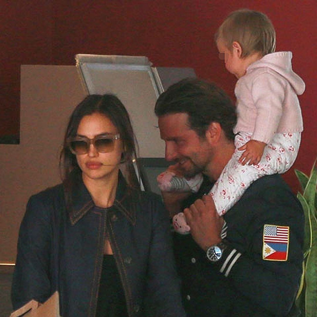 EXCLUSIVA: Irina Shayk y Bradley Cooper, dos padrazos de compras con la pequeña Lea