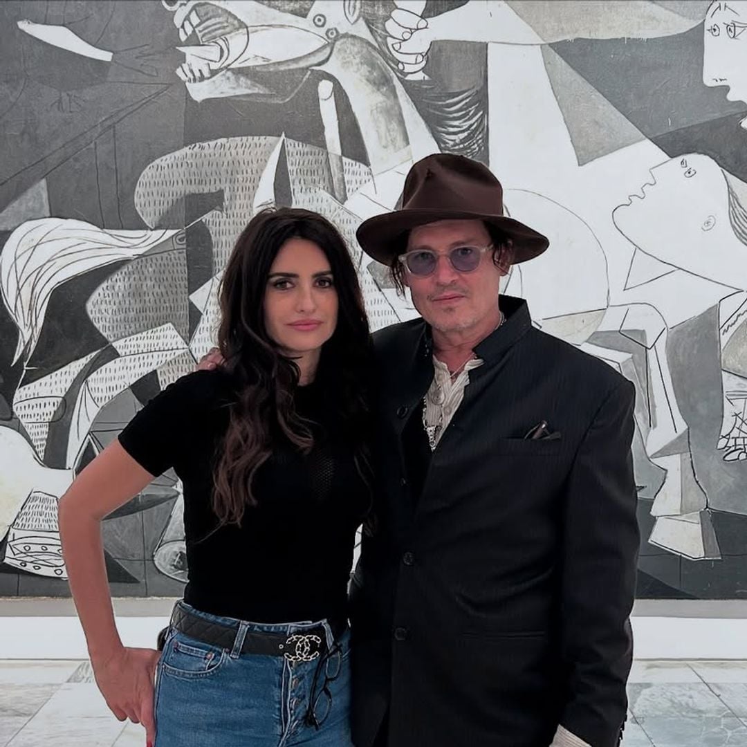 Las imágenes de Penélope Cruz y Johnny Depp juntos en Madrid