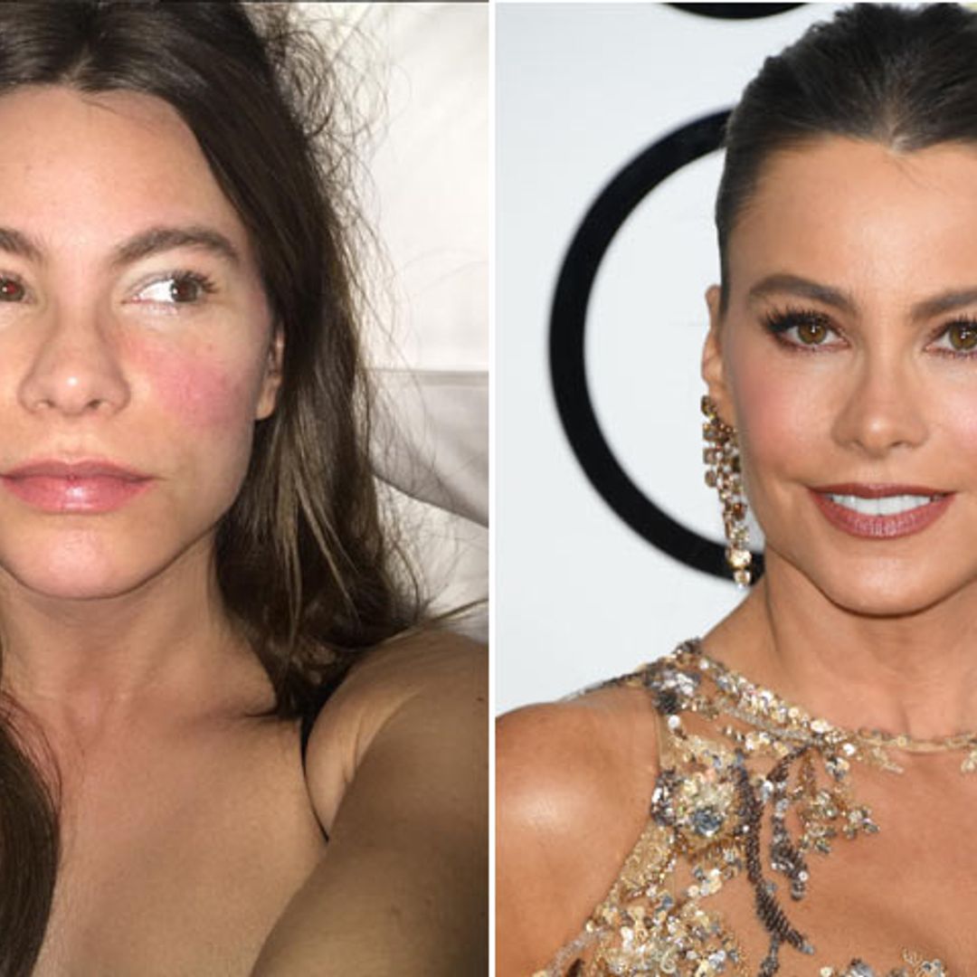 Sofía Vergara muestra una imagen sin maquillaje y con fiebre, ¡no la vas a reconocer!